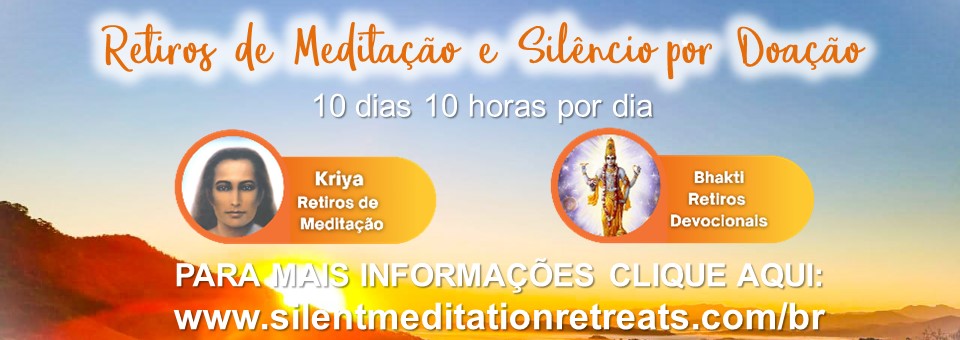 Retiros de Meditação Silenciosa de 10 dias